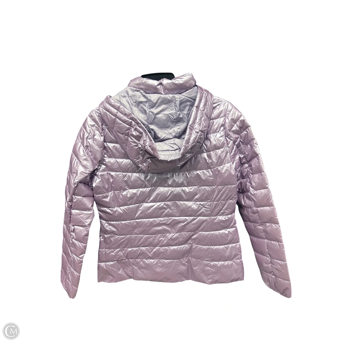Coat Puffer & Quilted By Chic In Purple, Size: S