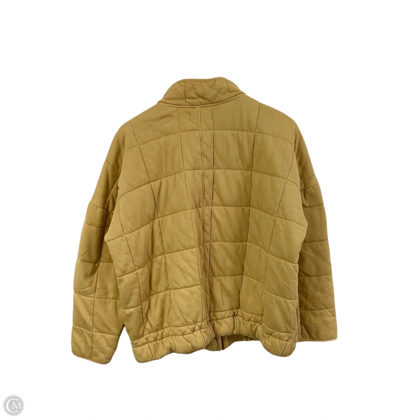 Jacket Puffer & Quilted By Oneill In Yellow, Size: L