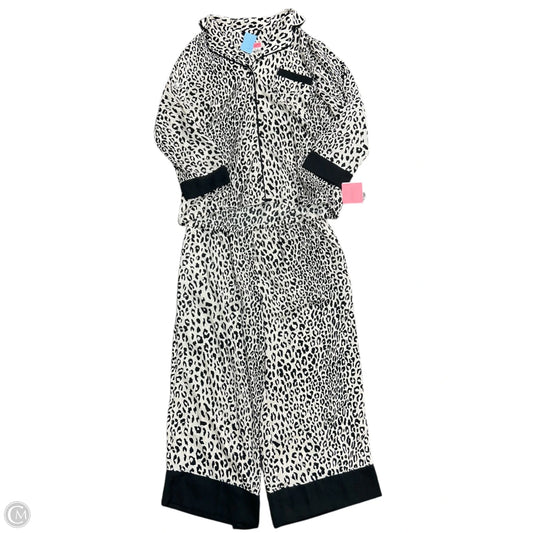 Pajamas Designer 2 PIECE SET By Kate Spade In Leopard Print, Size: M
