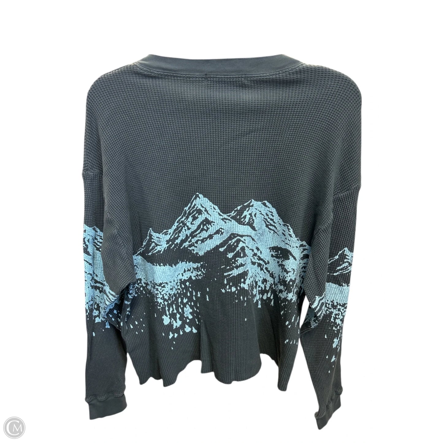 Top Long Sleeve By Daydreamer In Navy, Size: M