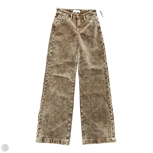 Pants Corduroy By Risen In Brown, Size: 2