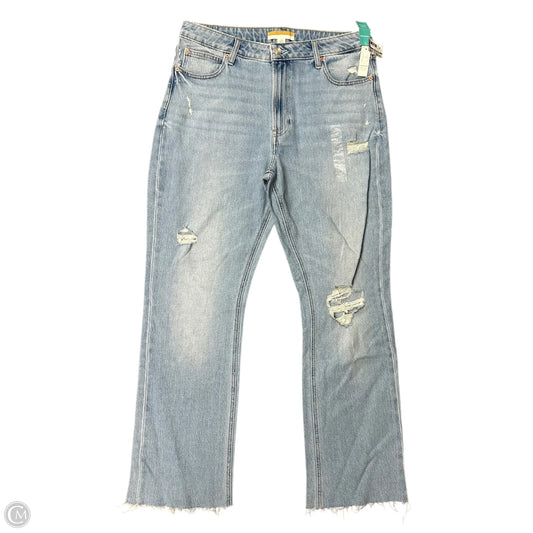 Jeans Boot Cut By Clothes Mentor In Blue Denim, Size: 16