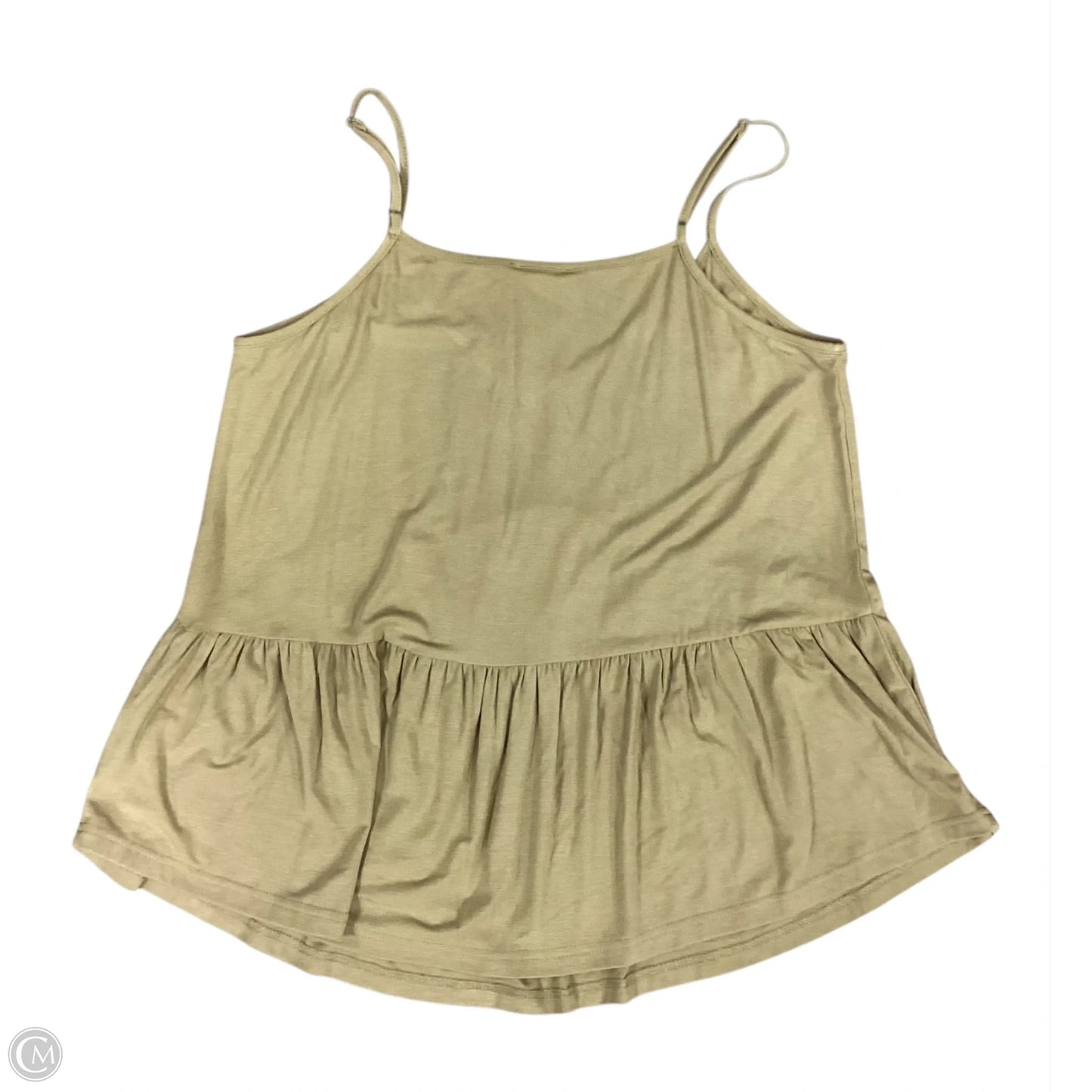 Top Sleeveless By Mittoshop In Green, Size: L