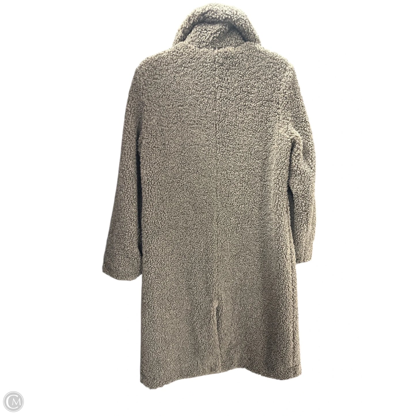 Coat Faux Fur & Sherpa By Rachel Zoe In Taupe, Size: S
