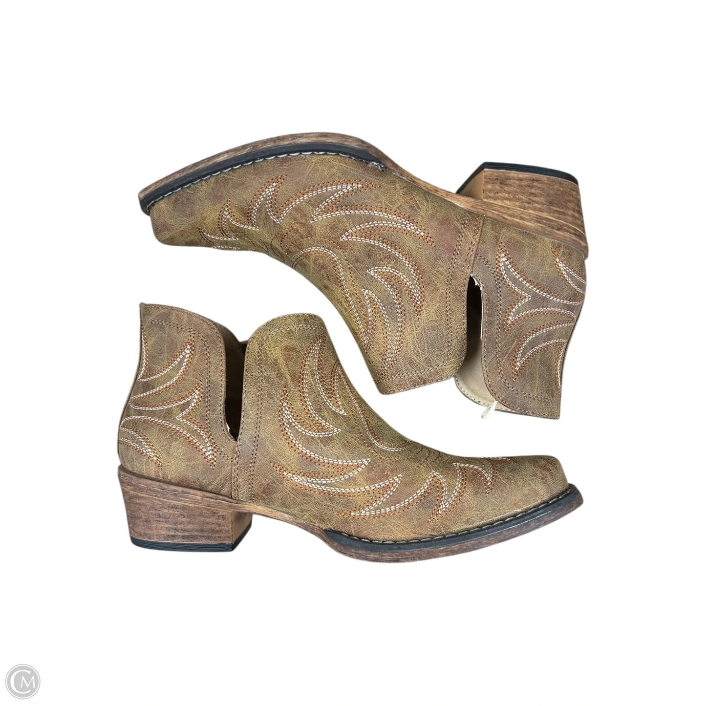 Boots Western By Roper In Brown, Size: 7