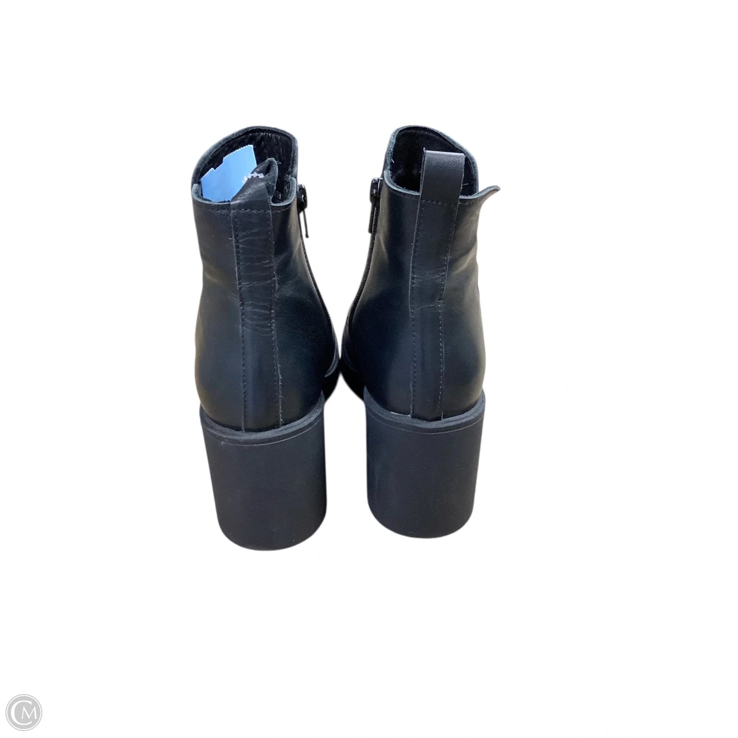 Boots Ankle Heels By Bueno In Black, Size: 6.5