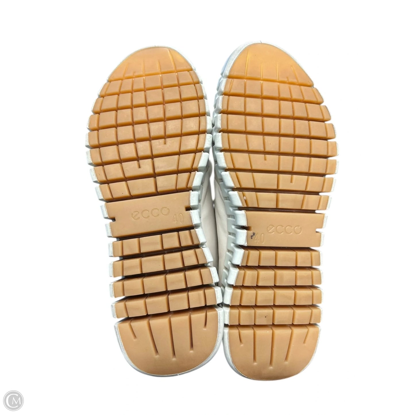 Shoes Sneakers By Ecco In Cream, Size: 9.5