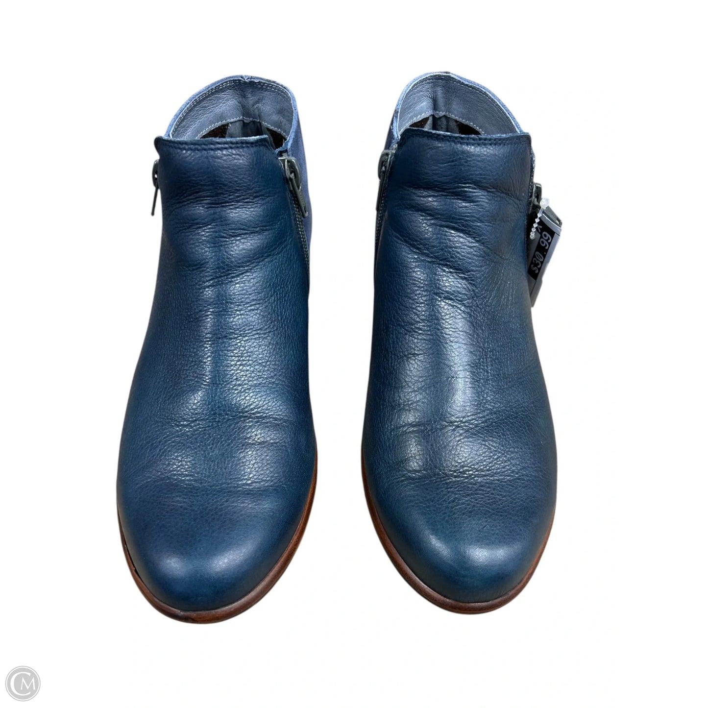 Boots Ankle Flats By Naot In Blue, Size: 9.5