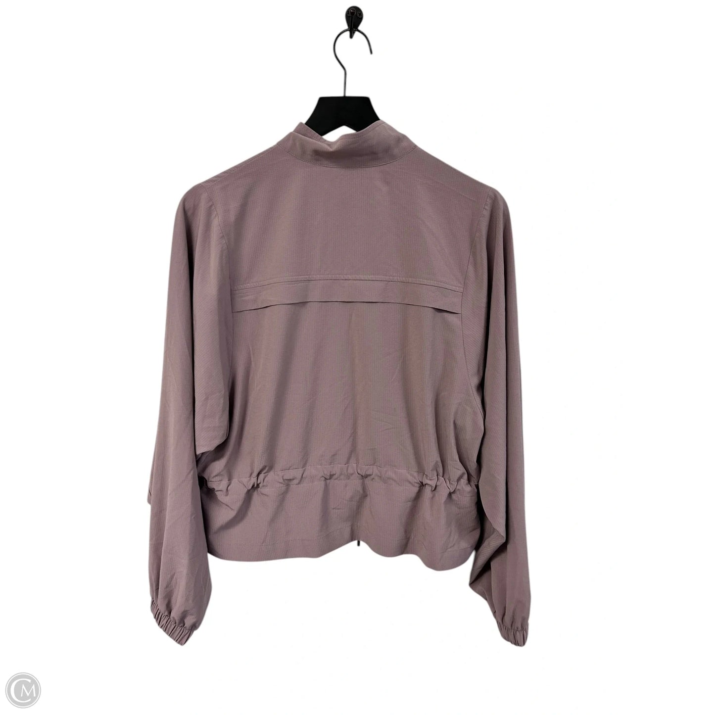 Jacket Windbreaker By Rae Mode In Purple, Size: S