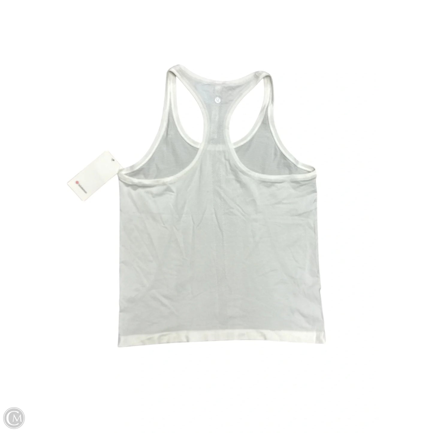 Athletic Tank Top By Lululemon In White, Size: 14