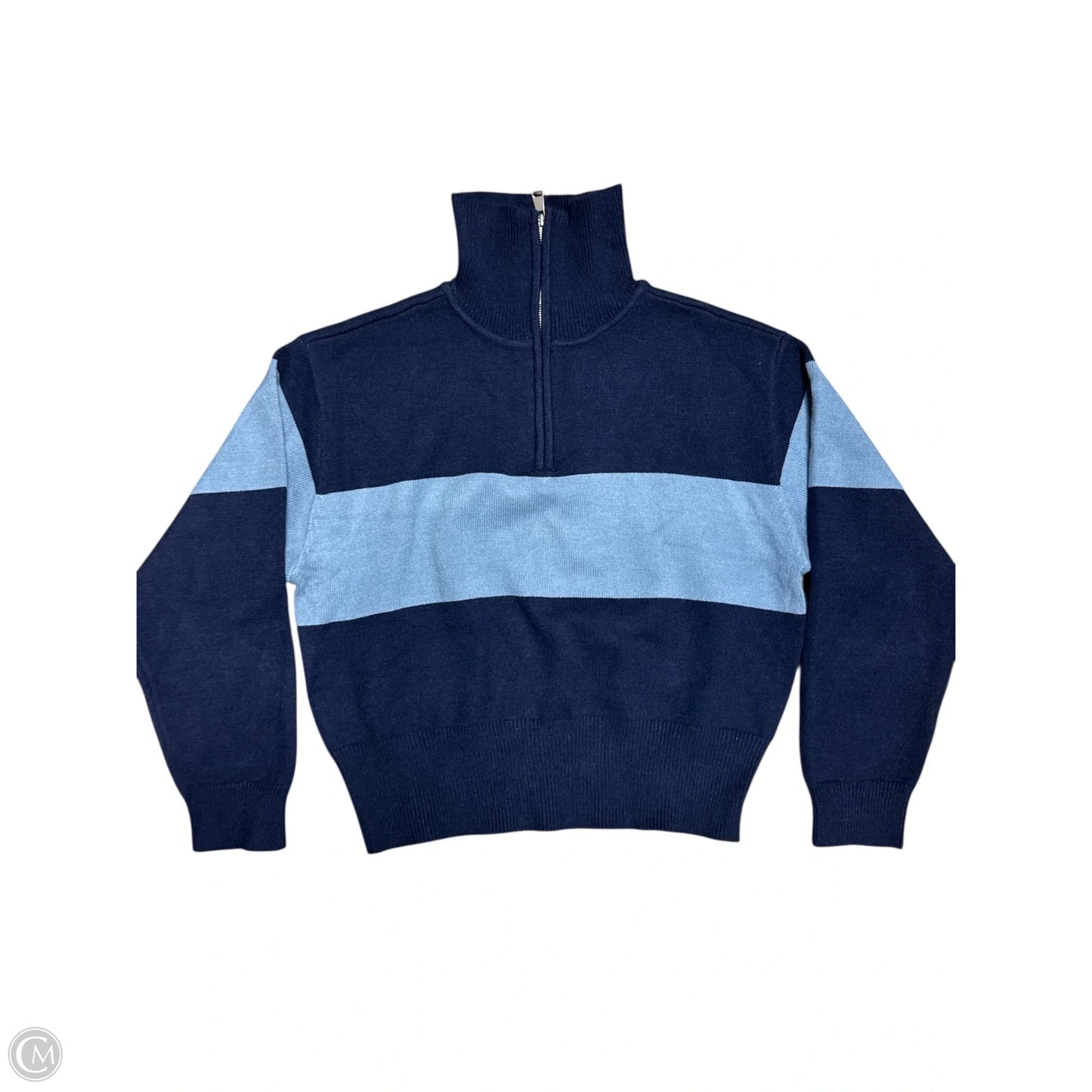 Sweater By Elan In Blue, Size: L