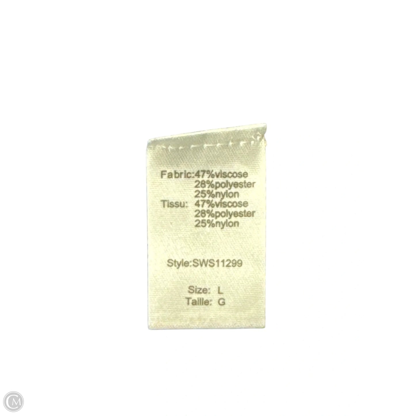 Sweater By Elan In Blue, Size: L