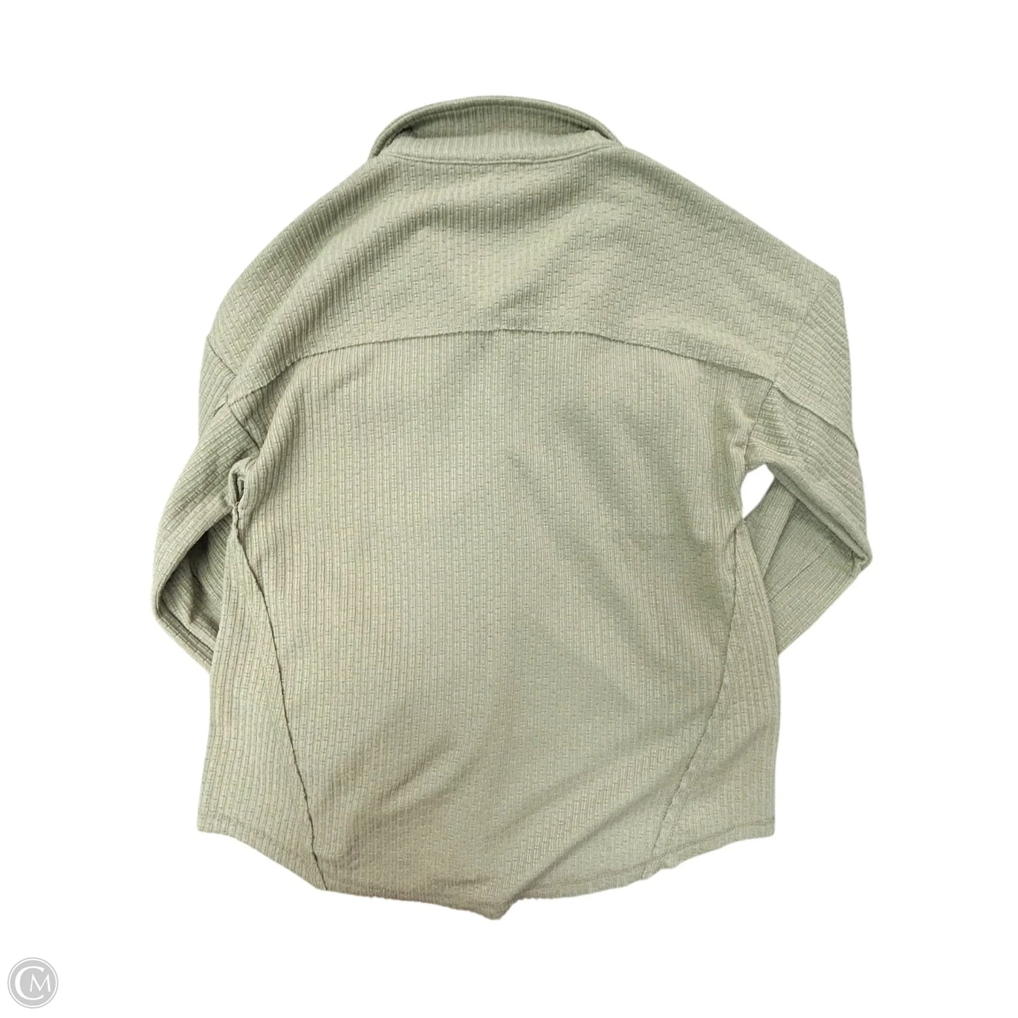 Blouse Long Sleeve By New In In Green, Size: S