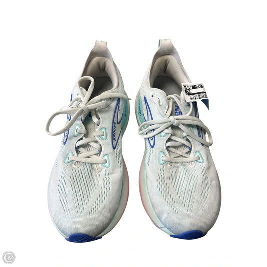 Shoes Athletic By Brooks In Blue & White, Size: 9.5