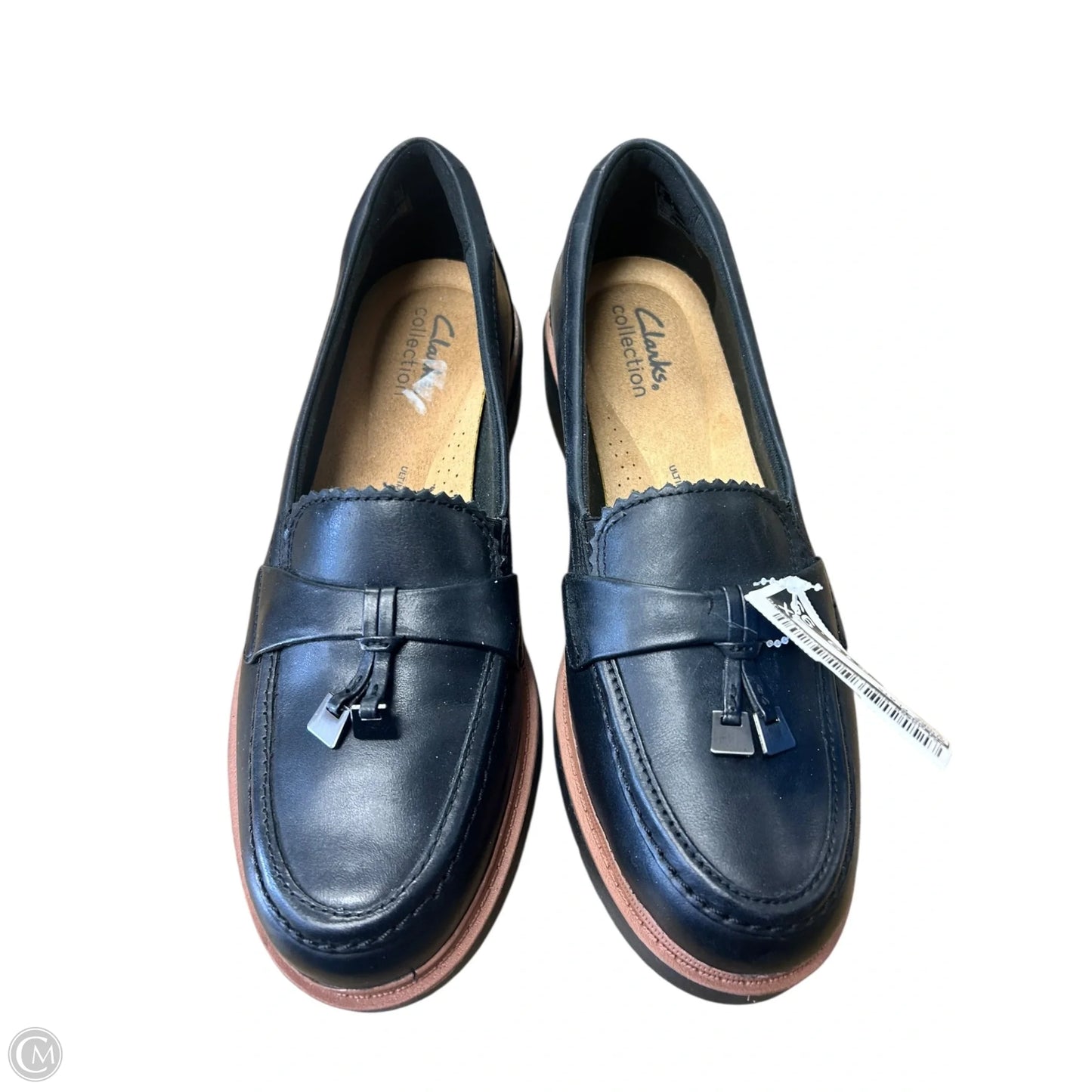 Shoes Flats By Clarks In Black, Size: 7