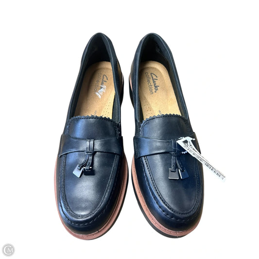 Shoes Flats By Clarks In Black, Size: 7