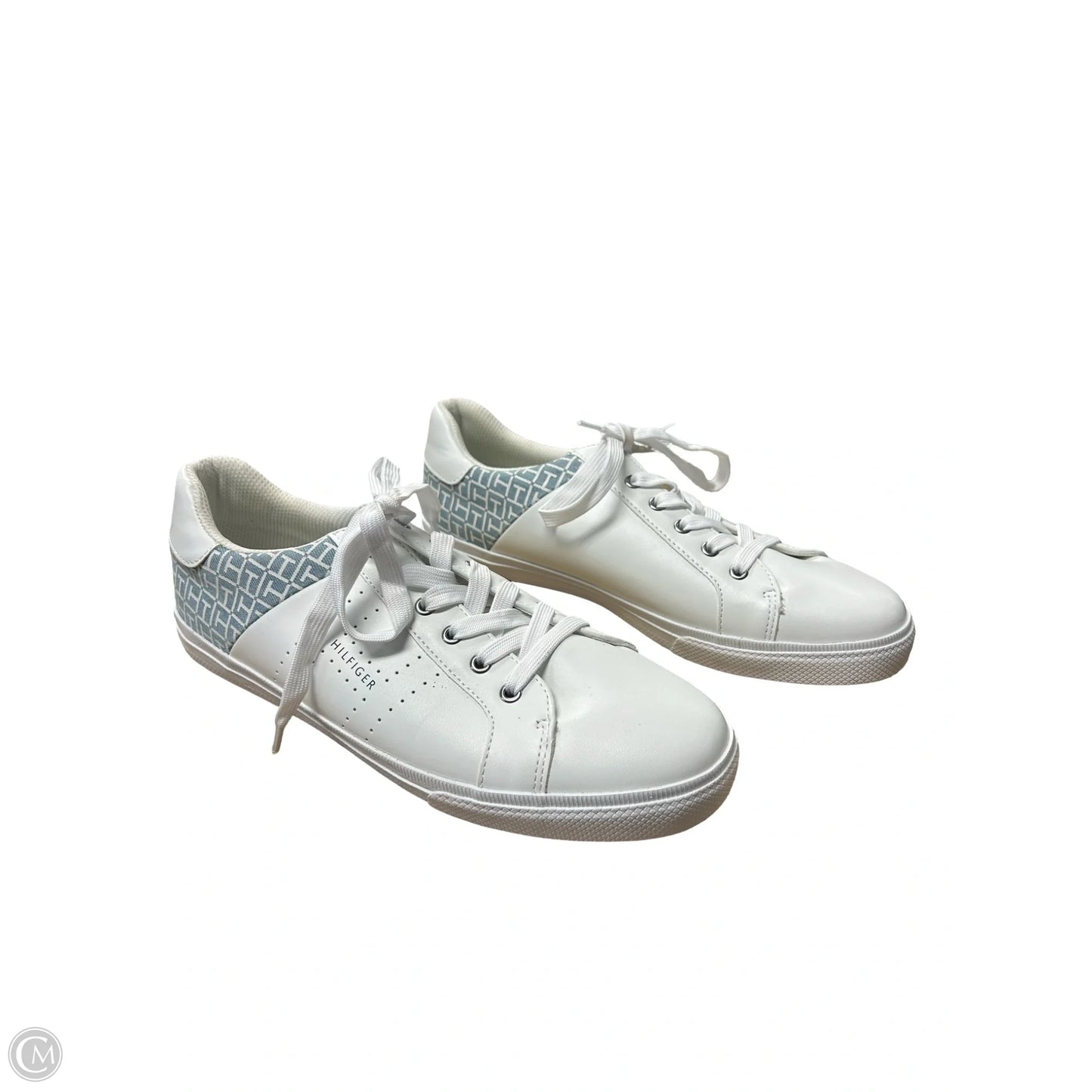 Shoes Sneakers By Tommy Hilfiger In Blue & White, Size: 11