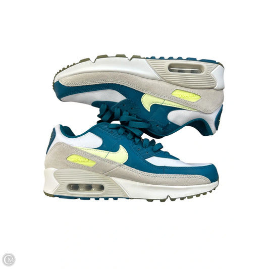 Shoes Athletic By Nike In Green & White, Size: 8