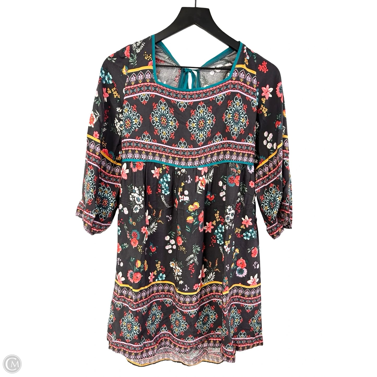 Dress Casual Short By Grace & Lace In Floral Print, Size: Xs
