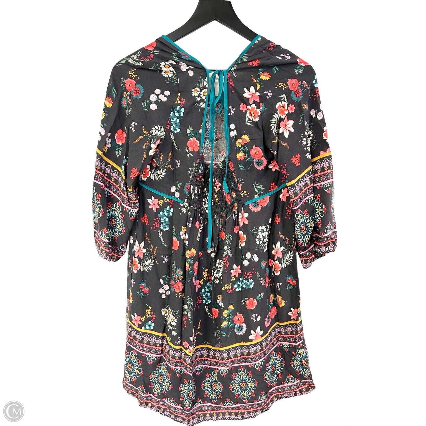 Dress Casual Short By Grace & Lace In Floral Print, Size: Xs