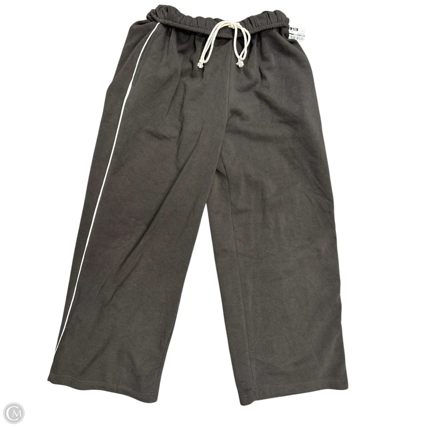 Pants Lounge By Leela & Lavender In Grey & White, Size: M