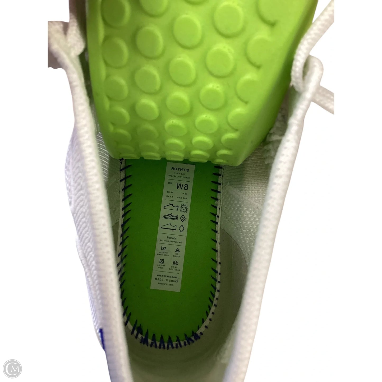 Shoes Sneakers By Rothys In White, Size: 8