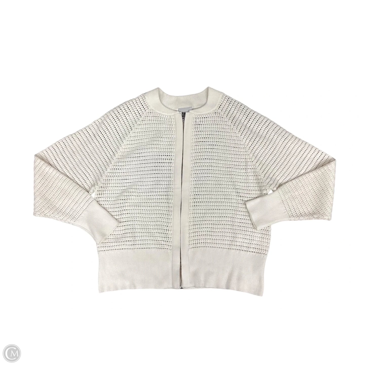 Sweater Cardigan By Varley In Cream, Size: S