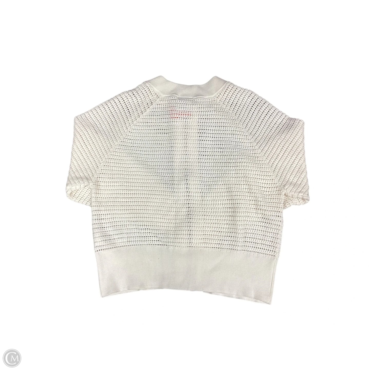 Sweater Cardigan By Varley In Cream, Size: S