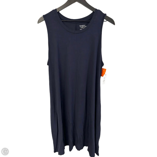 Dress Casual Short By Time And Tru In Navy, Size: Xxl