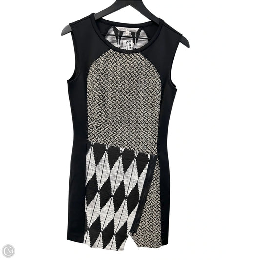 Dress Work By Rachel Roy In Black & Cream, Size: 8