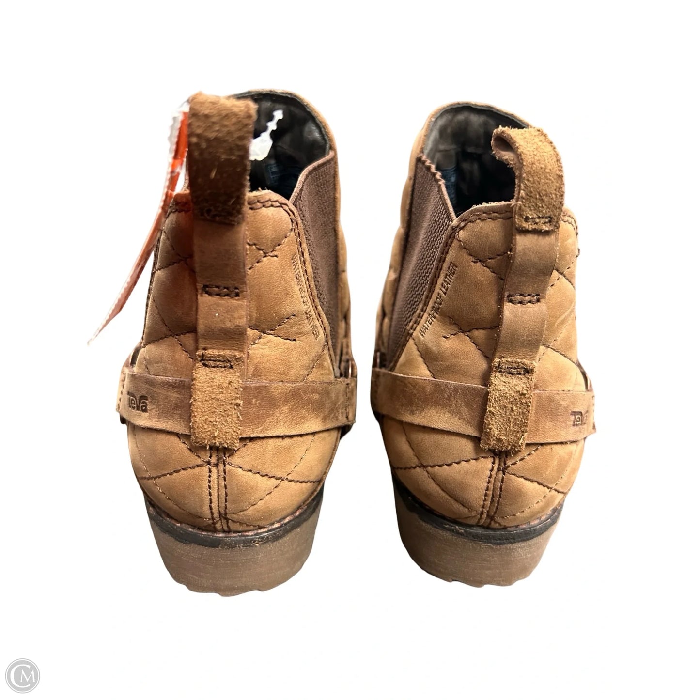 Boots Ankle Flats By Teva In Brown, Size: 9.5