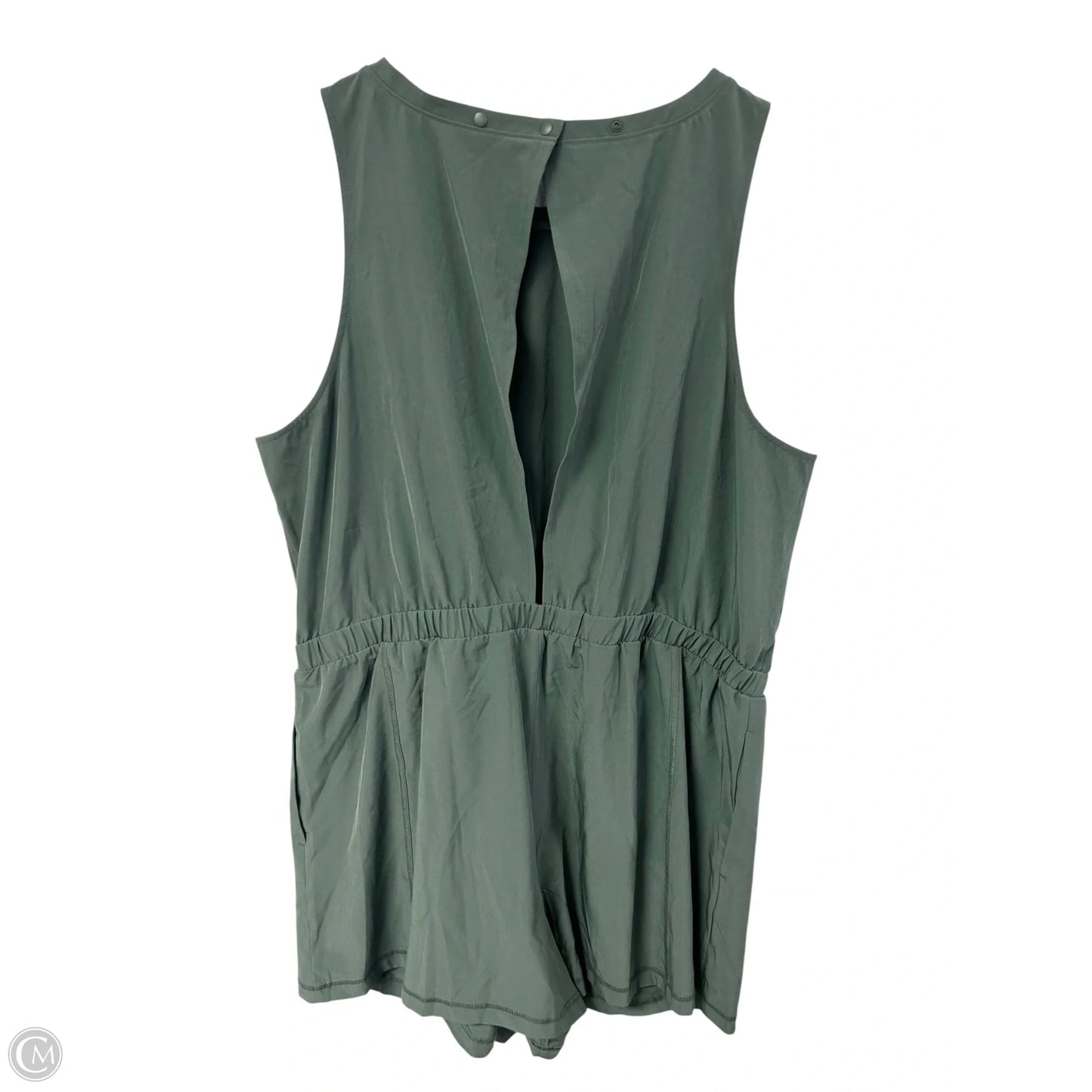 Romper By Tek Gear In Green, Size: Xxl