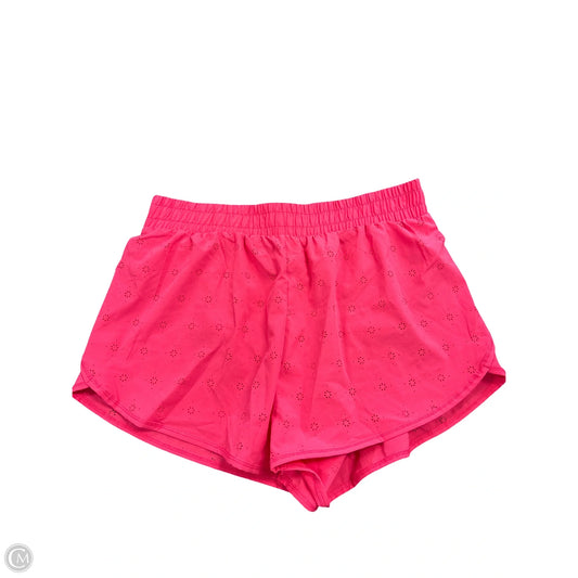 Athletic Shorts By Yogalicious In Pink, Size: M