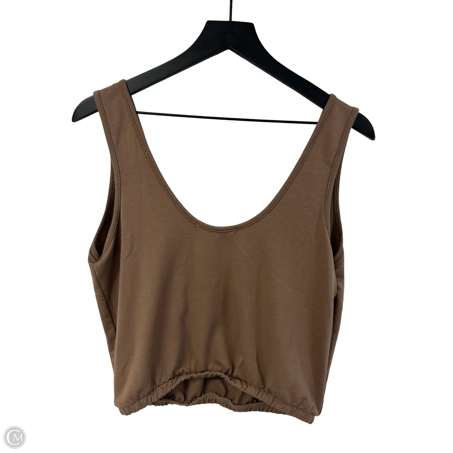 Top Sleeveless By Project Social Tee In Brown, Size: M