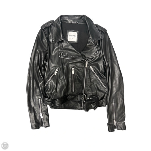 Jacket Moto By Cmc In Black, Size: M