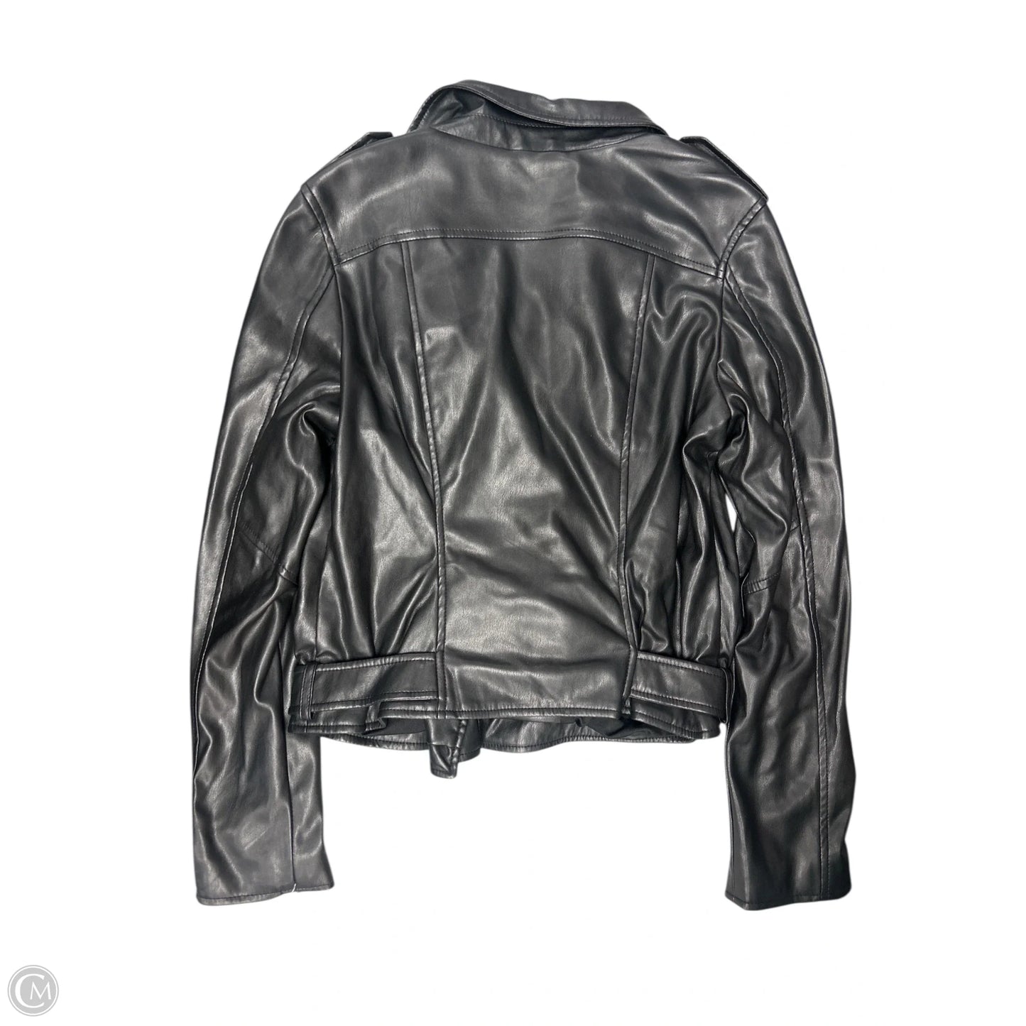 Jacket Moto By Cmc In Black, Size: M