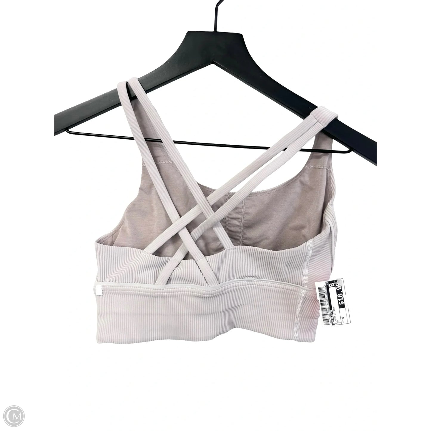 Athletic Bra By Lululemon In Tan, Size: 6