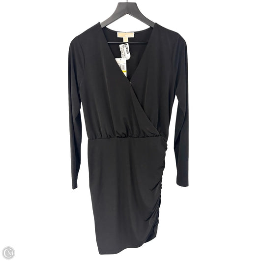Dress Casual Midi By Michael By Michael Kors In Black, Size: M
