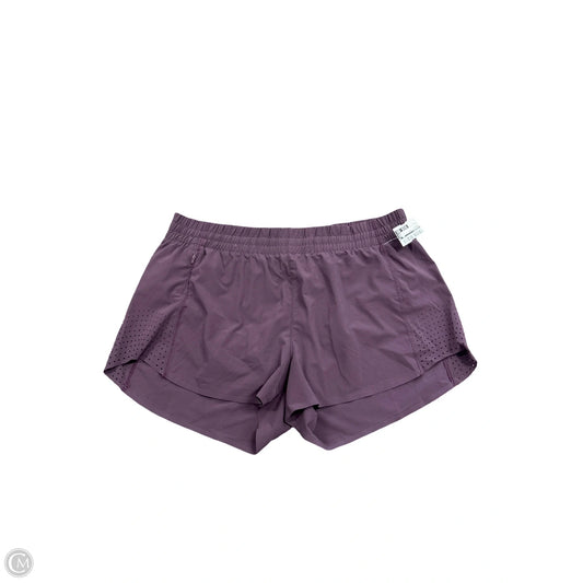 Athletic Shorts By Athleta In Purple, Size: L
