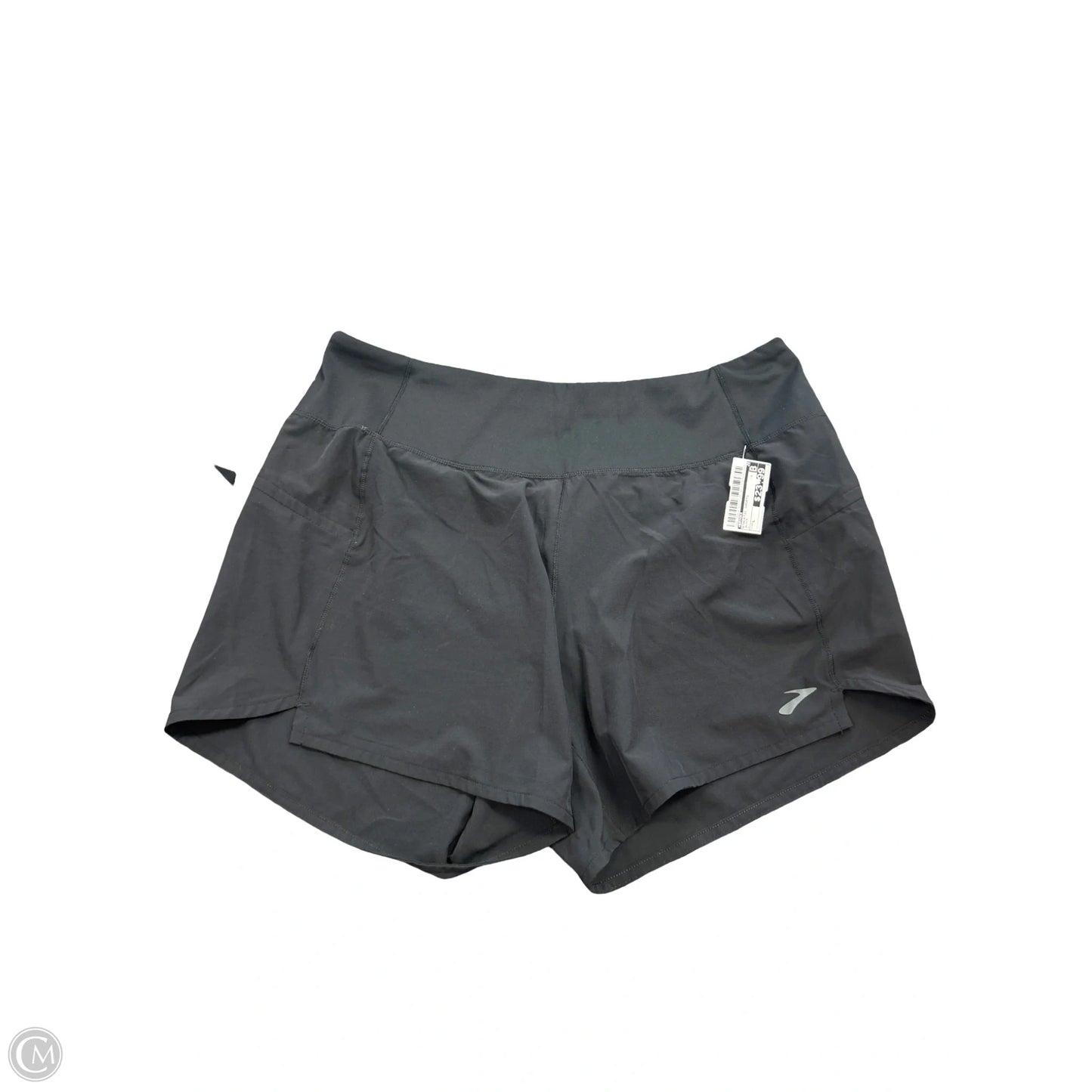 Athletic Shorts By Brooks In Black, Size: L
