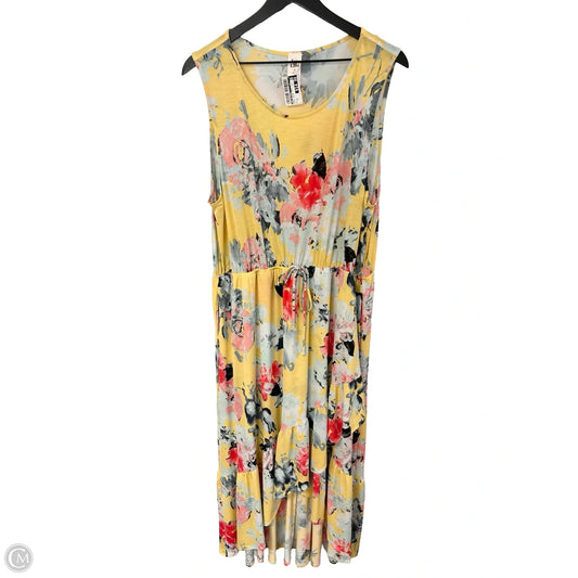Dress Casual Maxi By Sew In Love In Floral Print, Size: Xl
