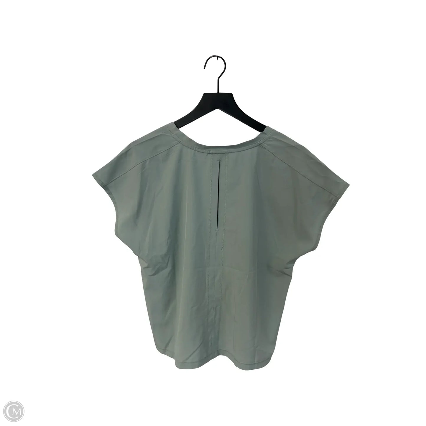Athletic Top Short Sleeve By Rbx In Green, Size: M