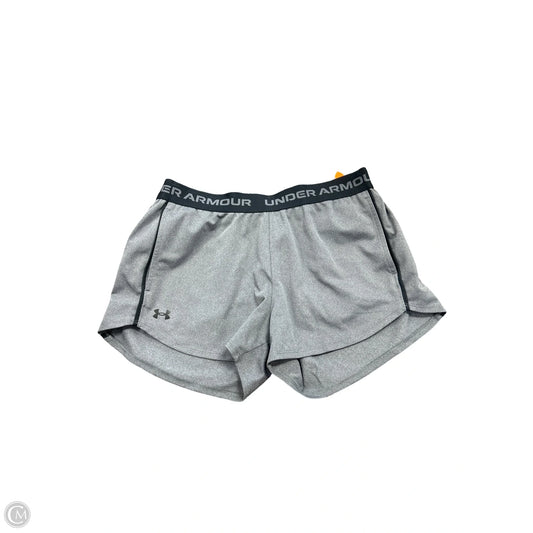 Athletic Shorts By Under Armour In Grey, Size: S