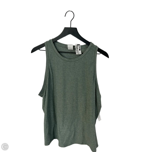 Athletic Tank Top By Athletic Works In Green, Size: Xl