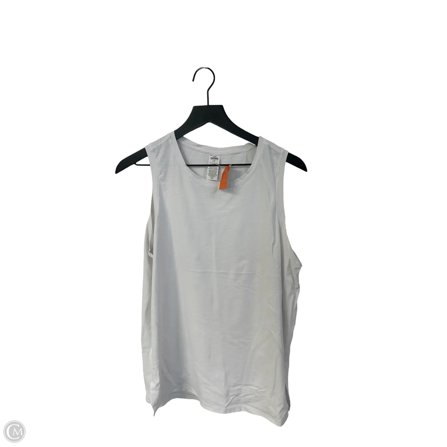 Athletic Tank Top By Rbx In White, Size: L