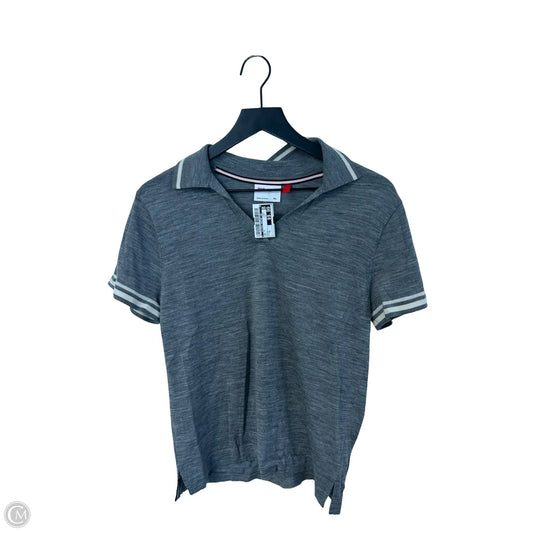 Top Short Sleeve By Clothes Mentor In Grey, Size: Xl
