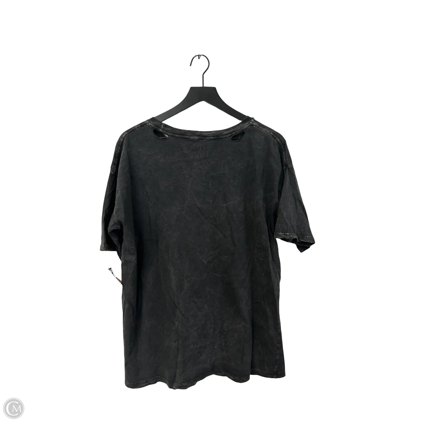 Top Short Sleeve By Clothes Mentor In Grey, Size: S