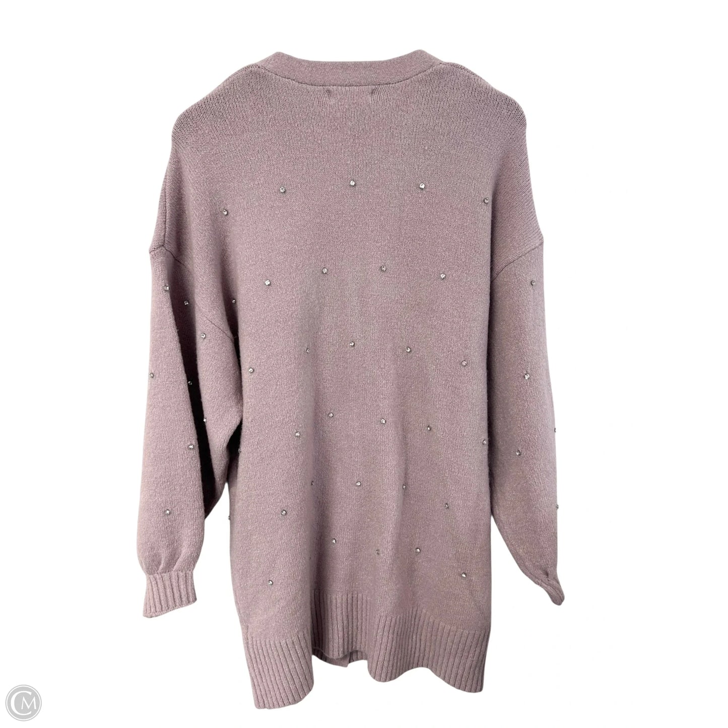 Sweater Cardigan By Mable In Pink, Size: M