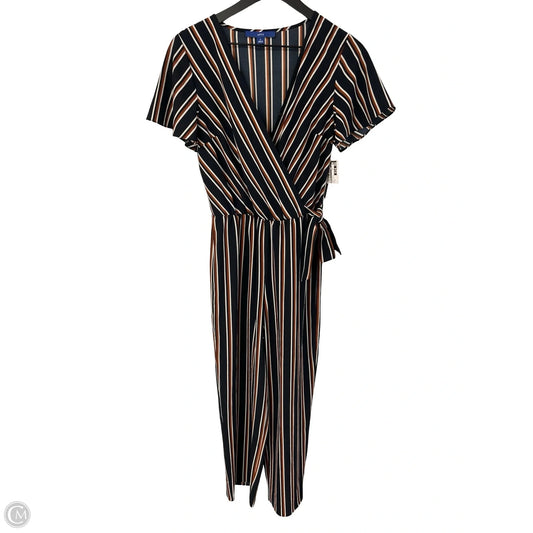 Jumpsuit By Apt 9 In Blue & Brown, Size: S