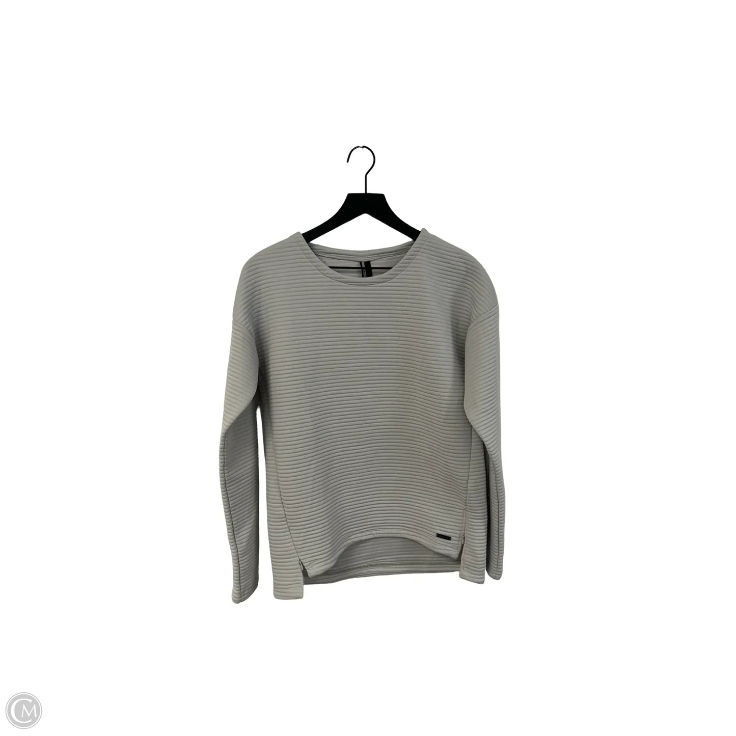 Sweatshirt Crewneck By Mondetta In Grey, Size: S